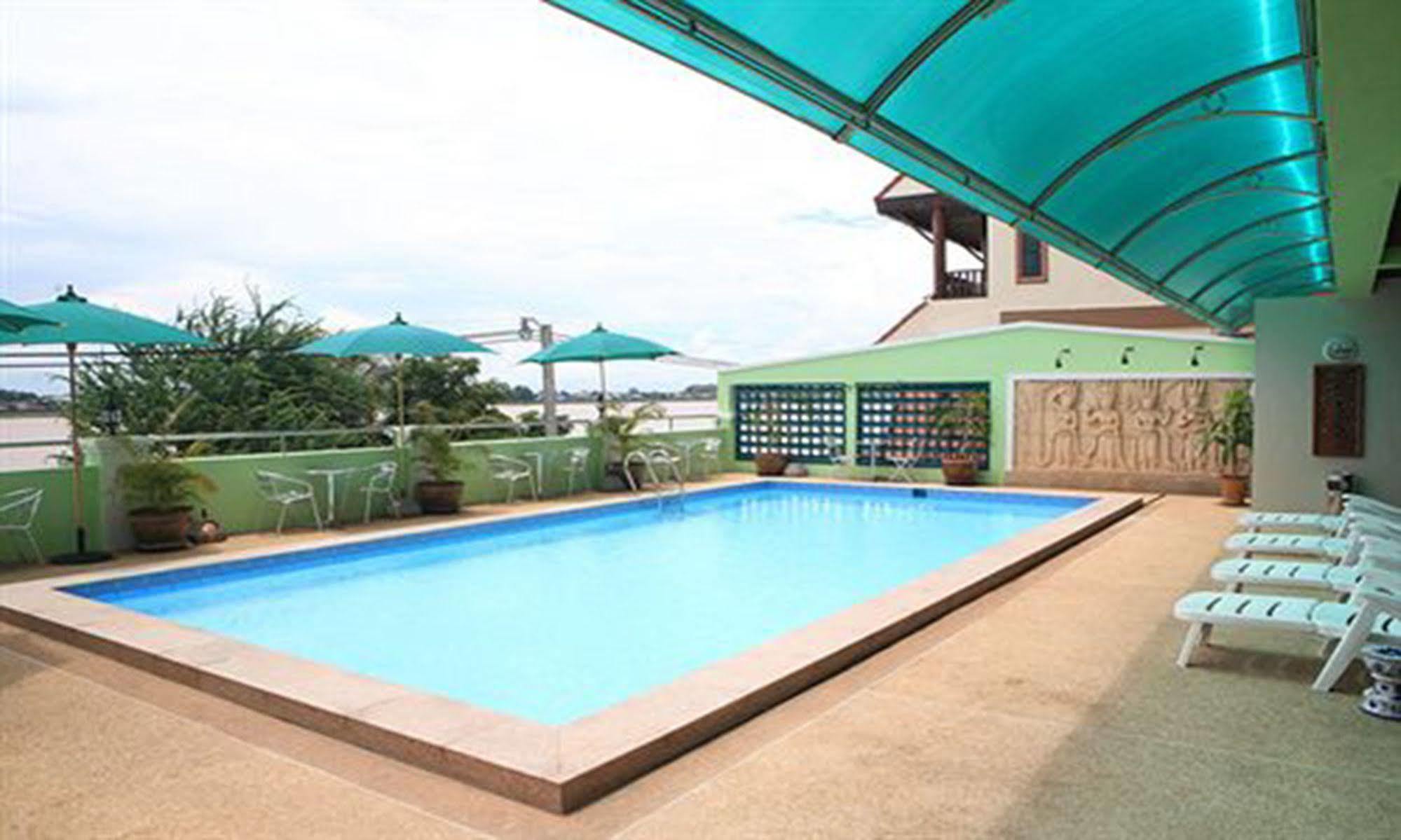 Vansana Riverside Hotel Vientiane Exterior foto